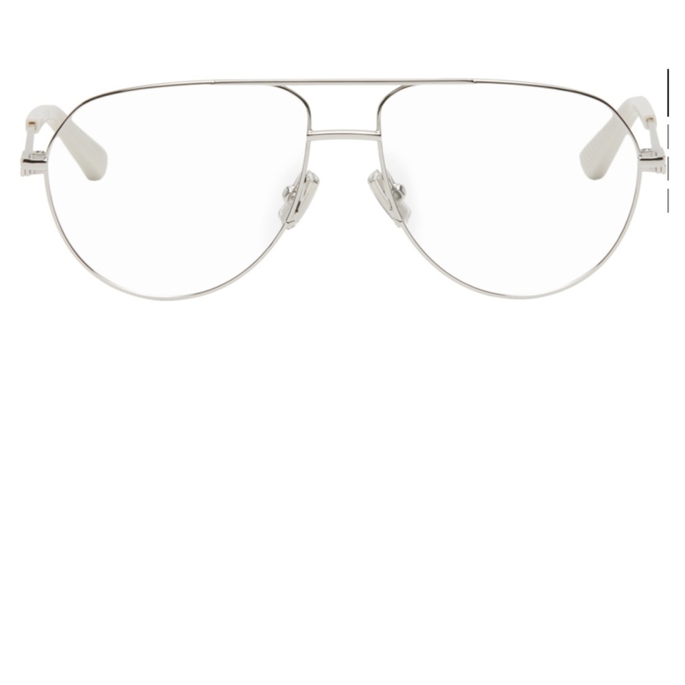 Silver Aviator Glasses